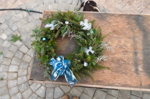 Wreath with bow